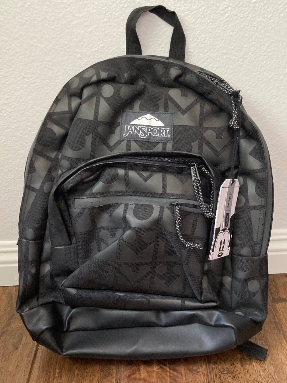 Jansport Disney Mickey Right Pack Backpack Special Edition Stealth Black NWT